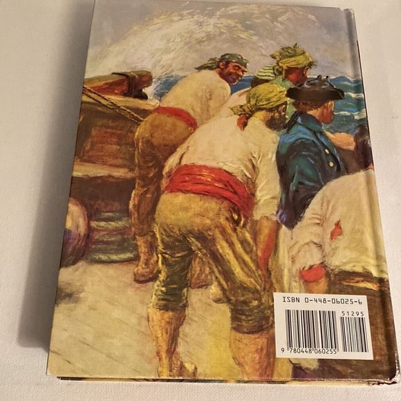 Treasure Island By Robert Louis Stevenson 1989 Printing Hardback Book EUC - Picture 3 of 10